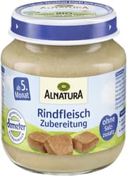 Alnatura BIO Baby food beef