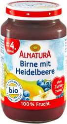 Alnatura BIO Baby food pear–blueberry