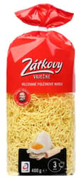 Zátkovy válcované nudle Polévkové
