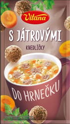 Vitana Polévka s játrovými knedlíčky do hrnečku