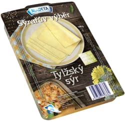 Madeta Cheeseman's selection Tylžský cheese 45% sliced