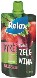 Relax Pureed Fruit Vegetables with Apple, Beets and Strawberries