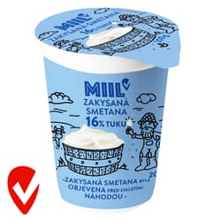 Miil Zakysaná smetana 16 % tuku