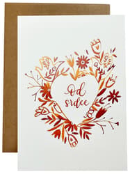 Be Nice Greeting Card From The Heart