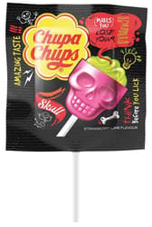 Chupa Chups Skull strawberry-lime lollipop