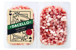 Dacello ham cubes 2×125 g