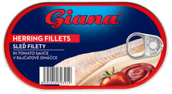 Giana Sleď filety v rajčatové omáčce