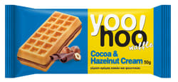 Yoohoo! Waffle with cocoa hazelnut cream