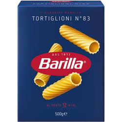 Barilla pasta Tortiglioni