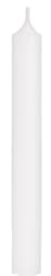 RAINBOW Dinner candle - white