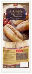 L´Chefs Baguettes Baguettes for baking, 4 pcs