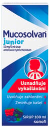 MUCOSOLVAN JUNIOR 15MG/5ML sirup 100ML