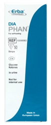 DIAPHAN PRO SEBETESTOVÁNÍ 10006983, VIZUÁLNÍ TEST Z MOČI PRO DIABETIKY II.TY
