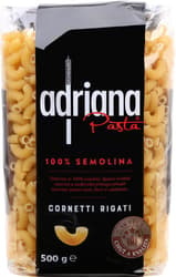 Adriana semolina pasta cornetti rigati 