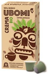 Ubomi BIO Caffe Crema 100% Arabica RFA kávové kapsle