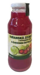 Tuřanská zelná šťáva s červenou řepou a jablky