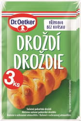 Dr.Oetker sušené Droždí 3×7 g