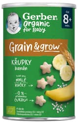 GERBER Organic banana puffs