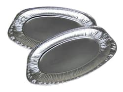 Aluminum serving tray 35×24.5 cm