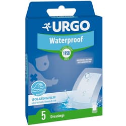 URGO WATERPROOF Voděodolná náplast 10x6cm 5ks