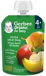 Gerber Organic BIO Pear, apple and banana pouch