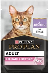 Pro Plan Delicate kapsička pro kočky krůtí ve šťávě