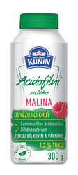 Mlékárna Kunín Acidofilní mléko malina