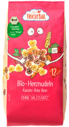 FruchtBar BIO Pasta hearts with carrots, beets and wheat