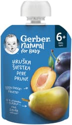 Gerber Natural Pouch Pear and Plum