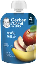 Gerber Natural Pouch banana and apple