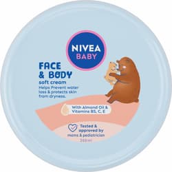 Nivea Baby Moisturizing face and body cream