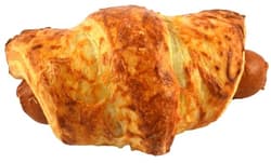 Croissant with sausage