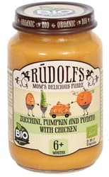 Rudolfs BIO Cuketa, dýně, brambory s kuřecím masem