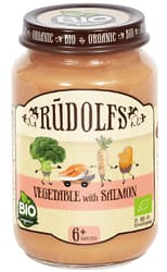 Rudolfs BIO Zelenina s lososem