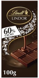 Lindt Čokoláda LINDOR Tabulková hořká 60%
