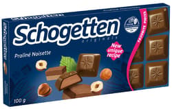 Schogetten Čokoláda nugátová