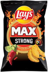 Lay's Max Strong s příchutí chilli a limetky