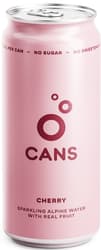 Cans Sparkling water cherry flavour