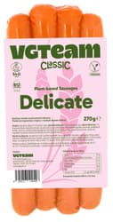 VGTeam Vegesausages Delikat