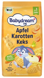 Babydream BIO Biscuits with apple, carrot and thiamine