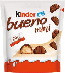 Kinder Bueno Mini oplatka s čokoládovou polevou a mléčnou lískooříškovou náplní