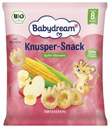 Babydream Crunchy apple-banana snack