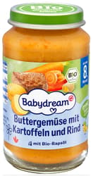 Babydream BIO Side dish vegetables with potatoes and beef
