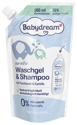 Babydream Shower gel and shampoo - spare refill