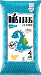 BioSaurus BIO Kukuřičný snack slaný 4×15 g