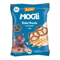 MOGLi organic spelled pretzels with Demeter certification