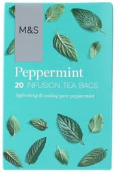 Marks & Spencer Bylinný čaj máta peprná 20 nálevových sáčků