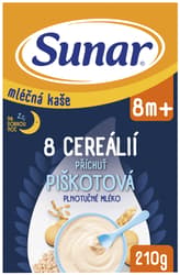 Sunar Cereal Milk Multigrain Porridge Biscuit Flavour 8+ 210 g