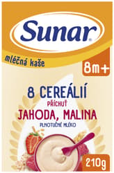 Sunar Cereal Milk Multigrain Porridge Red Berries Flavour 8+ 210 g