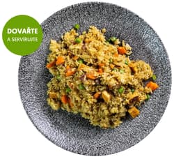 Rohlik.cz Toasted Thai rice with vegetables, tofu and green curry from Café Buddha